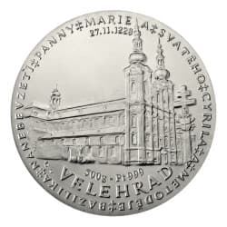 Platinová medaile 500 g Katedrála ve Velehradě