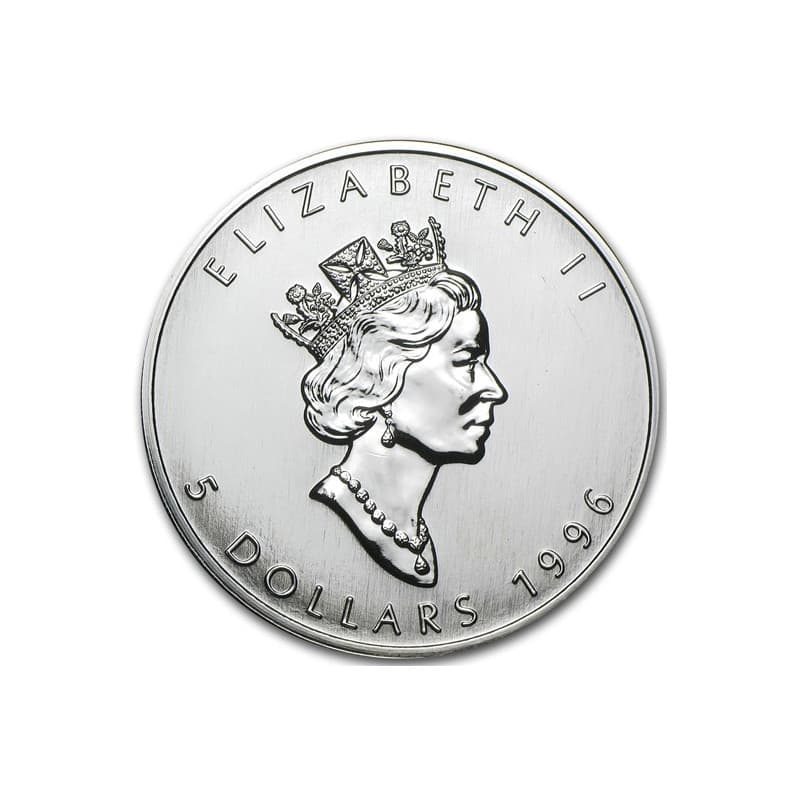 Stříbrná mince 1 Oz Maple Leaf 1996