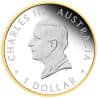 Stříbrná mince 1 Oz 40th Anniversary of the Australian Nugget 2026 Proof + Zlaceno