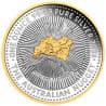 Stříbrná mince 1 Oz 40th Anniversary of the Australian Nugget 2026 Proof + Zlaceno