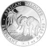 Stříbrná mince 1 Oz African Wildlife Elephant 2017
