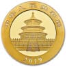 Zlatá mince 15 g China Panda 2019 CACHE-TEST