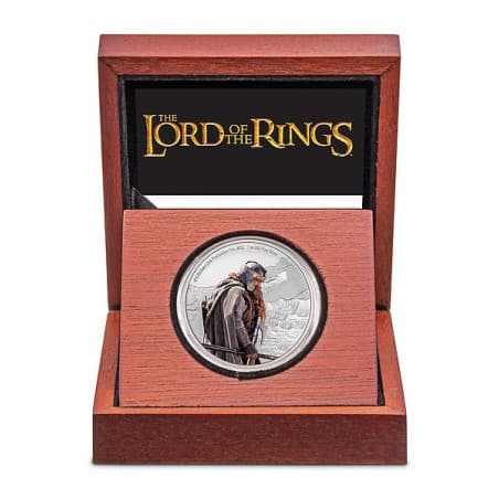 Stříbrná mince 1 Oz The Lord of the Rings Gimli 2021