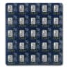Platinový slitek 25 x 1 g PAMP