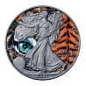 Stříbrná mince 1 Oz American Eagle Spirit Animal Series The Tiger 2021