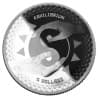 Stříbrná mince 1 Oz Equilibrium 2020 Proof-like