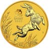 Zlatá mince 1/4 Oz Lunar Series III Year of the Rabbit 2023
