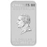 Stříbrná mince ve tvaru slitku 1 Oz Rectangular Dragon 2024
