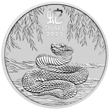 Stříbrná mince 1 Oz Lunar Series III Year of the Snake 2025