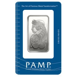 Platinový slitek 1 Oz PAMP