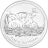 Stříbrná mince 1 Oz Lunar Series II Year of the Mouse 2008