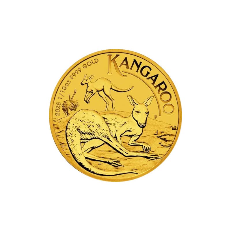 Zlatá mince 1/10 Oz Kangaroo 2025