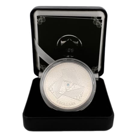 Stříbrná mince 1 Oz Magnum Opus 2022 Proof křišťály Swarovski