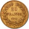 Zlatá mince 20 Frank Francie Louis Philippe I. různé roky (1830-1848)