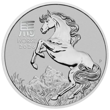Platinová mince 1 Oz Lunar Series III Year of the Horse 2026