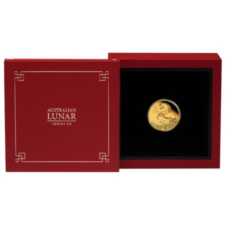 Zlatá mince 1/10 Oz Lunar Series III Year of the Horse 2026 Proof