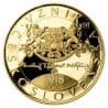 Zlatá mince 1 Oz 10 000 Kč 100. výročí vzniku Československa 2018 Proof