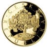 Zlatá mince 1 Oz 10 000 Kč 100. výročí vzniku Československa 2018 Proof