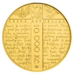 Zlatá mince 1 Oz Jan Hus 2015 Standard