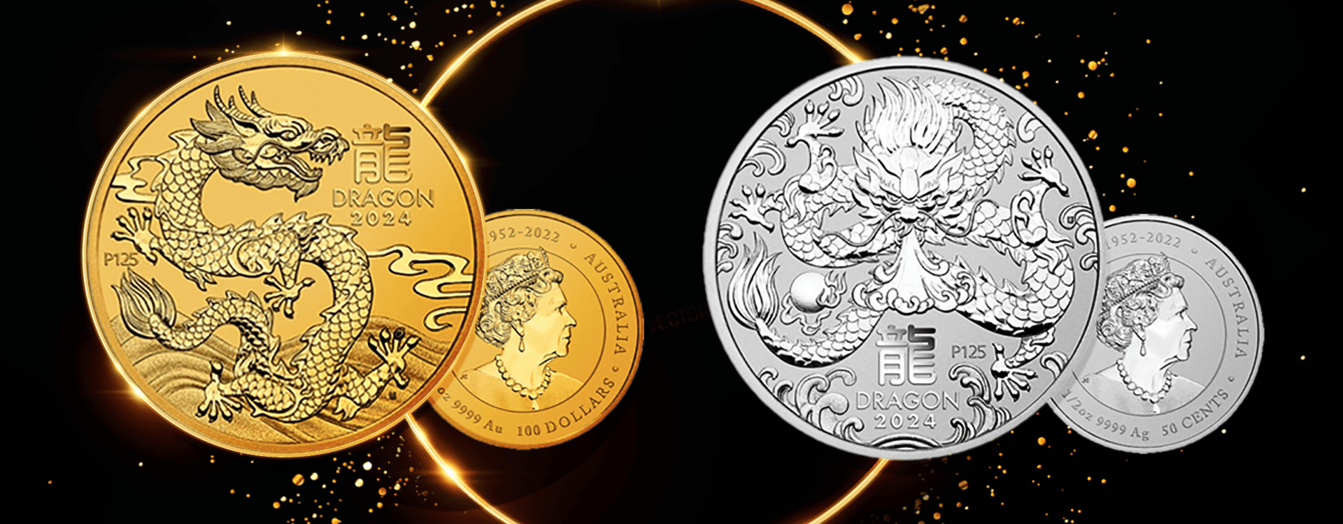 Rok draka 2024: Nová lunární série investičních mincí z Perth Mint je tady!