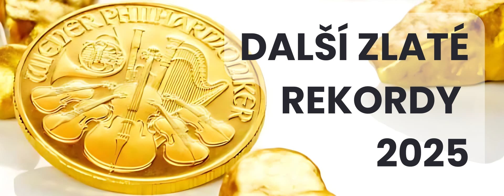 Zlato překonává nové rekordy – jak se k tomu stavíme v  GOLD a SILVER