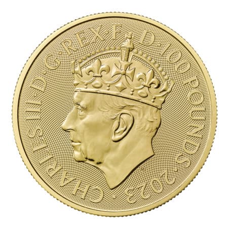 Zlatá mince 1 Oz Britannia 2023 Korunovace King Charles III